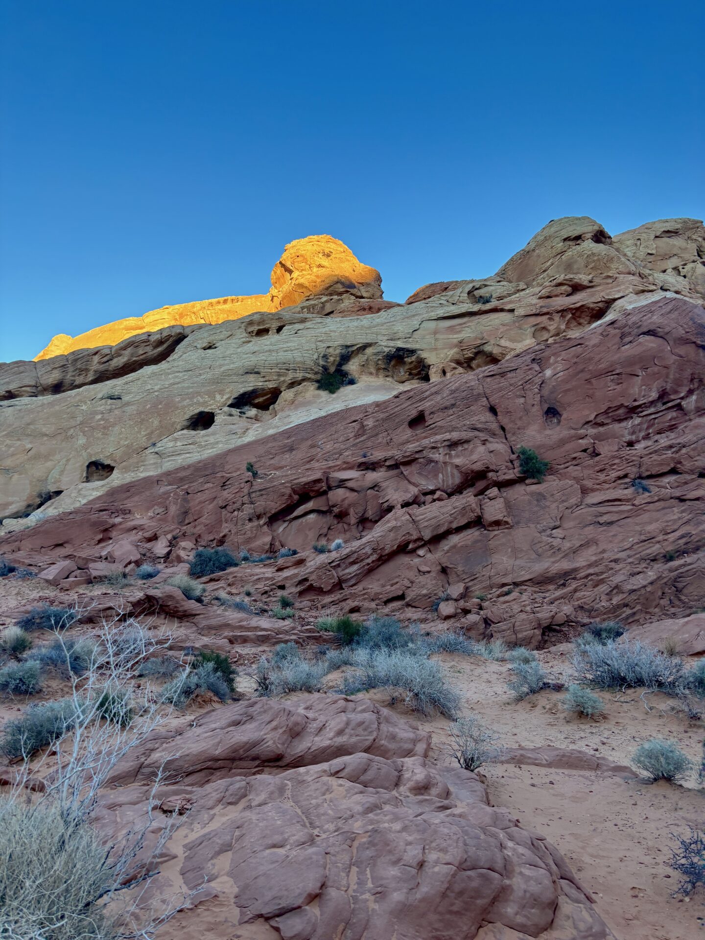 Beeindruckende Felsformationen im Valley of Fire State Park Nevada